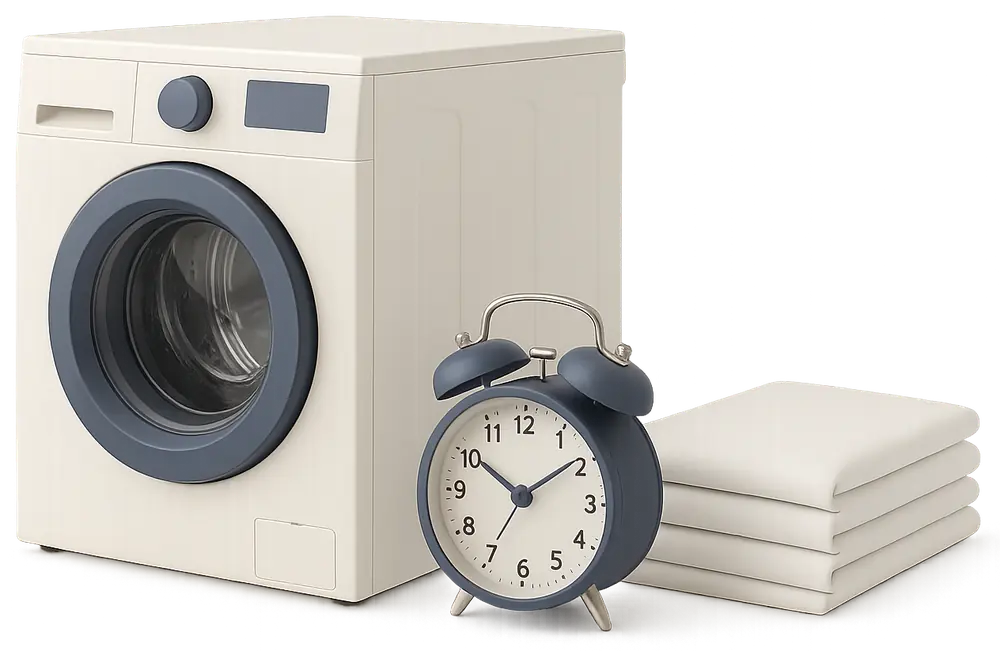 impact of on-site laundry on total Airbnb cleaning time impact of on-site laundry on total Airbnb cleaning time