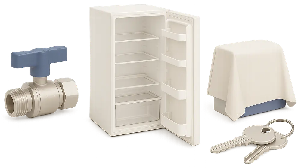 Winterisation checklist for a holiday let before closure Winterisation checklist for a holiday let before closure
