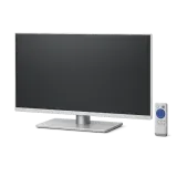 Uma televisão e o comando