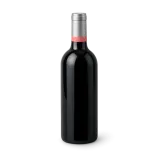 Uma garrafa de vinho tinto