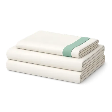 A stack of folded sheets