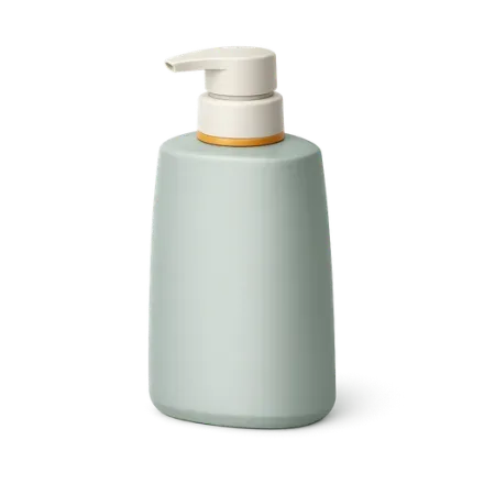 A bottle of shower gel