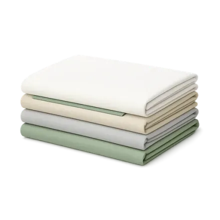 Folded pillowcases