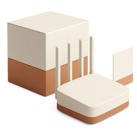 A wifi router and its access card